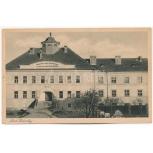 Érsekújvár, Nové Zámky; A Zsidó hitközség nép- és polgári iskolája / Lud a mest. skola zid. náb. obce / Jewish school ...
