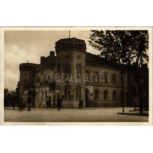 1940 Komárom, Komárno; Tiszti pavilon, népvendéglő / Offizierspavillon / officers' casino, restaurant (gyűrődés ...