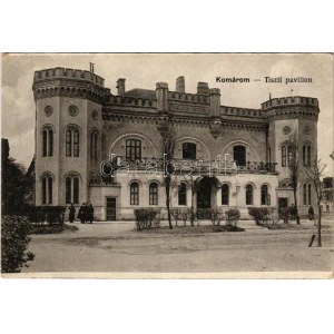 Komárom, Komárno; Tiszti pavilon. Czike Dénes kiadása / K.u.K. military officers' pavilion (EK)