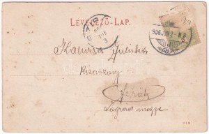 1906 Losonc, Lucenec; látkép. Redlinger kiadása / general view (EK)