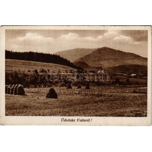 Volóc, Volovec, Volovets; látkép. Papp Ferenc kiadása / general view (EK)