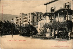 Abbazia, Opatija; Hotel Stephanie. E. Jelussich (EK)