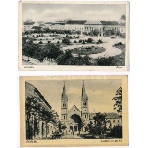 Szabadka, Subotica; - 2 db régi képeslap / 2 pre-1942 postcards