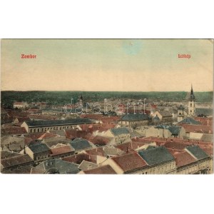 Zombor, Sombor; látkép / general view (lyuk / pinhole)
