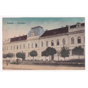 1921 Felsőőr, Oberwart; Városháza. Löwy Benő kiadása / Rathaus / radnice