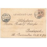 1899 (Vorläufer) Kismarton, Eisenstadt; Schloss Eszterhazy / kastély / zámek. Ludwig F. Kummert secese, litografie (fl...