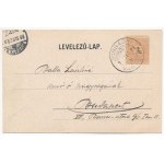 1899 (Vorläufer) Vasvörösvár, Vas-Vörösvár, Rotenturm an der Pinka; Erdődy Gyula gróf kastélya...