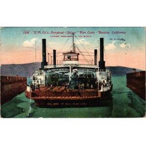 1913 California, S. P. Co's. Ferryboat Solano Port Costa - Benicia (fa)