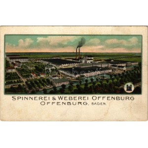 Offenburg (Baden), Spinnerei und Weberei / spinning and weaving factory (fl)
