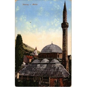 Mostar, Moschee / mosque. Verlag Trifko Dudic (EK)