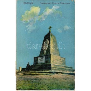 1929 Dobrich, Bazargic (Romania between 1913-1940); Monumentul General Zimerman (EK)