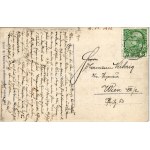 1912 Liberec, Reichenberg in Böhmen; Ankunft der Türken i. XI. 1912. ...