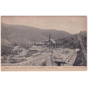 Barberton, Sheba G. M. Coy. Cyanide Works, factory (small tear)