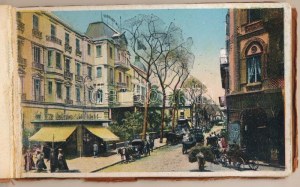 Cairo - pre-1945 postcard booklet with 11 postcards