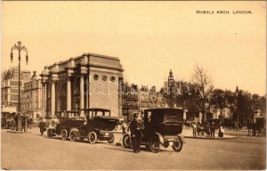 London, Marble Arch, automobiles