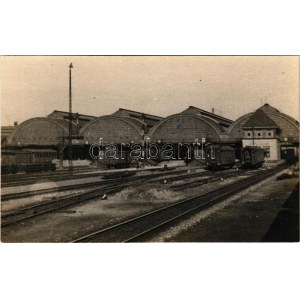 1931 Karlsruhe, Bahnhof / railway station. photo (fl)