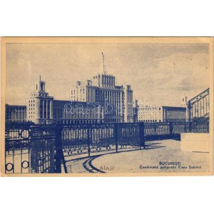 1961 Bucharest, Bukarest, Bucuresti, Bucuresci; román rádióamatőr reklám képeslap ...