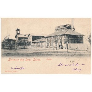 1901 Lacu Sarat (Braila), baiile / spa
