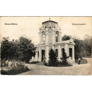 Vatra Dornei, Dornavátra, Bad Dorna-Watra (Bukovina, Bukowina); Johannisquelle / spa, spring source + K.u.K...