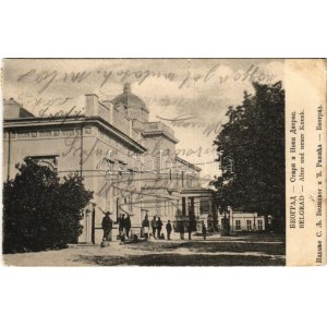 1904 Belgrade, Beograd; Alter und neuer Konak / old and new castles (EK)