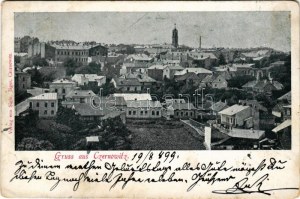 1899 (Vorläufer) Chernivtsi, Czernowitz, Cernauti, Csernyivci (Bukovina, Bukowina); Verlag Sigm. Jäger / general view...