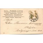 1904 Szerelmes pár gombák között / Romantic couple with mushrooms s: E. Ernst (Rb)