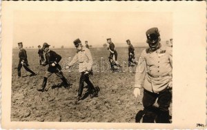 Első világháborús osztrák-magyar katonai fotó: Ferenc József a harctéren / WWI K.u.k. Austro-Hungarian military field...