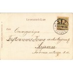 1903 Küry Klára. Schwarz J. kiadása, Kossak felvétele után (ázott sarok / wet corner)