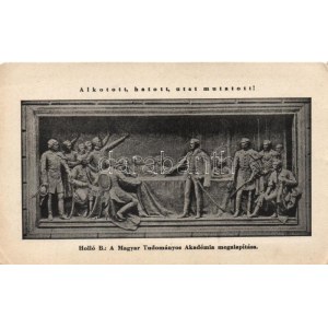 Establishment of MTA, Széchenyi s: Holló B. (EK)