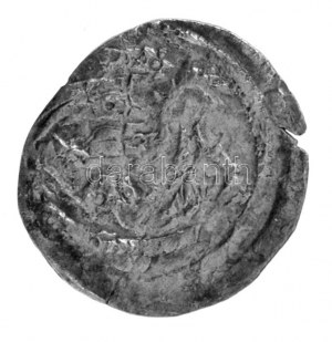 1272-1290. Denár Ag 