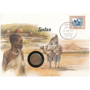 Szudán 1972. 5m Br felbélyegzett borítékban, bélyegzéssel, német nyelvű tájékoztatóval T:AU Sudan 1972...