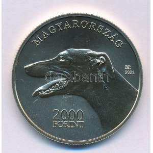 2021. 2000Ft Cu-Ni-Zn Magyar Agár kapszulában T:P
