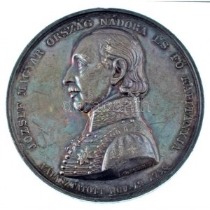 Josef Daniel Boehm (1794-1865) 1846. József nádor 50 éves nádori jubileum Ag emlékérem. ...