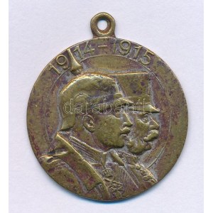 Osztrák-Magyar Monarchia ~1914. 1914-1915 Ferenc Józsefet és II. Vilmost ábrázoló, I...