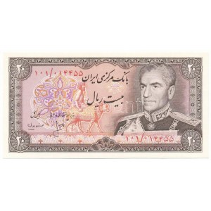 Irán DN (1974-1979) 20R T:UNC Iran ND (1974-1979) 20 Rials C:UNC Krause P#100