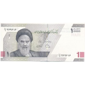 Irán DN (2022) 1T / 10.000R T:UNC Iran ND (2022) 1 Toman / 10.000 Rials C:UNC