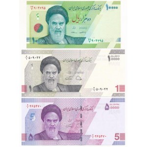 Irán DN 2022. 1T / 10.000R + DN (2017-2019) 10.000R + 2021. 50.000R T:UNC Iran ND 2022. 1 Toman / 10.000 Rials + ND ...