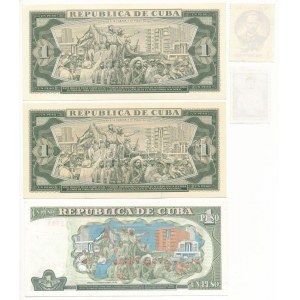 Kuba 1980-1981. 1P (2xklf) + 1995. 1P + tematikailag hozzáillő 2db bélyeggel T:UNC-AU, sarokhajlás Cuba 1980-1981...