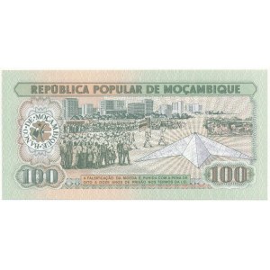 Mozambik 1983. 100M T:UNC,AU Mozambique 1983. 100 Meticais C:UNC,AU Krause P#130