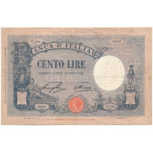 Olaszország 1930. 100L C 199 9957, Stringher - Cima T:F Italy 1930 100L C 199 9957, Stringher - Cima C...