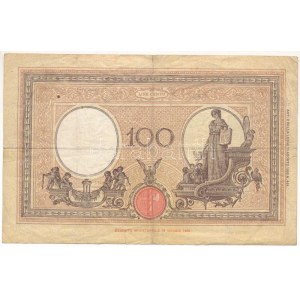 Olaszország 1930. 100L C 199 9957, Stringher - Cima T:F Italy 1930 100L C 199 9957, Stringher - Cima C...