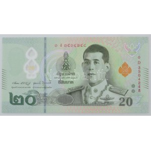 Thaiföld DN(2022) 20B X. Rama (polimer) T:AU Thailand ND(2022) 20 Baht Rama X (polymer) C:AU References...