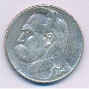 Lengyelország 1936. 5Zl Ag Józef Pilsudski T:VF Poland 1936. 5 Zlotych Ag Jozef Pilsudski C:VF Krause Y...