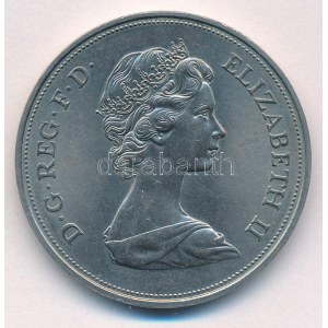 Nagy Britannia 1972. 25P Cu-Ni II. Erzsébet királynő és Fülöp herceg 25. házassági évfordulója T...