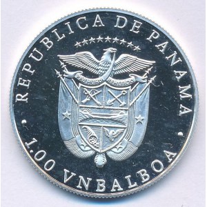 Panama 1988. 1B Ag Nyári Olimpia 1988 Szöul - Tornász forgalomba nem került fantázia emlékérme T:PP kis karc...