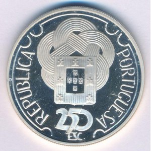 Portugália 1988. 250E Ag Nyári Olimpia 1988 Szöul T:PP karc Portugal 1988. 250 Escudos Ag 1988 Summer Olympics ...
