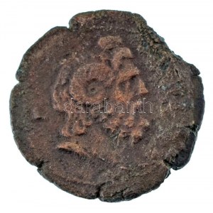 Római Birodalom / Egyiptom / Alexandria / Antoninus Pius 141-142. Drachma bronz (23,33g) T:F,VG Roman Empire / Egypt ...