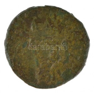 Római Birodalom / Tetricus ~275. Follis (barbár utánzat) bronz (1,30g) T:F Roman Empire / Tetricus ~275 Follis ...