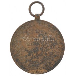 1898. Jubileumi Emlékérem a Fegyveres Erő Számára / Signum memoriae (AVSTR) bronz kitüntetés mellszalag nélkül T...