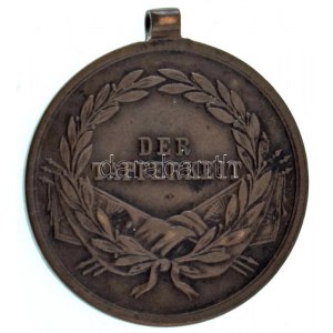 1914. Ferenc József Bronz Vitézségi Érem bronz kitüntetés mellszalag nélkül. Szign.: Tautenhayn T...